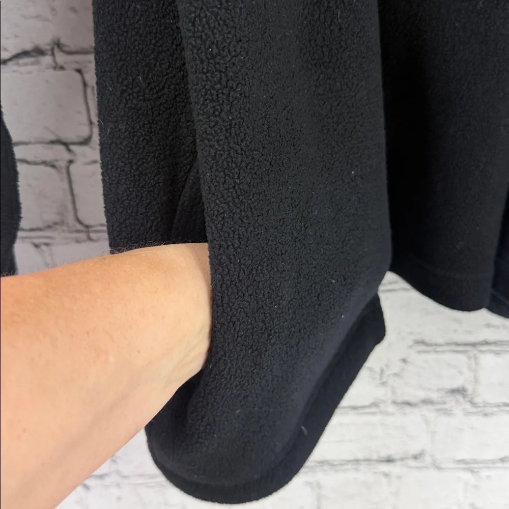 ARIAT Fleece Quarter-Zip Mock Neck Pullover Sweater -- Size XL -- Black GUC!